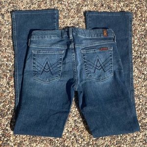 7 For all Mankind Classic “A” Pocket Flare Jeans